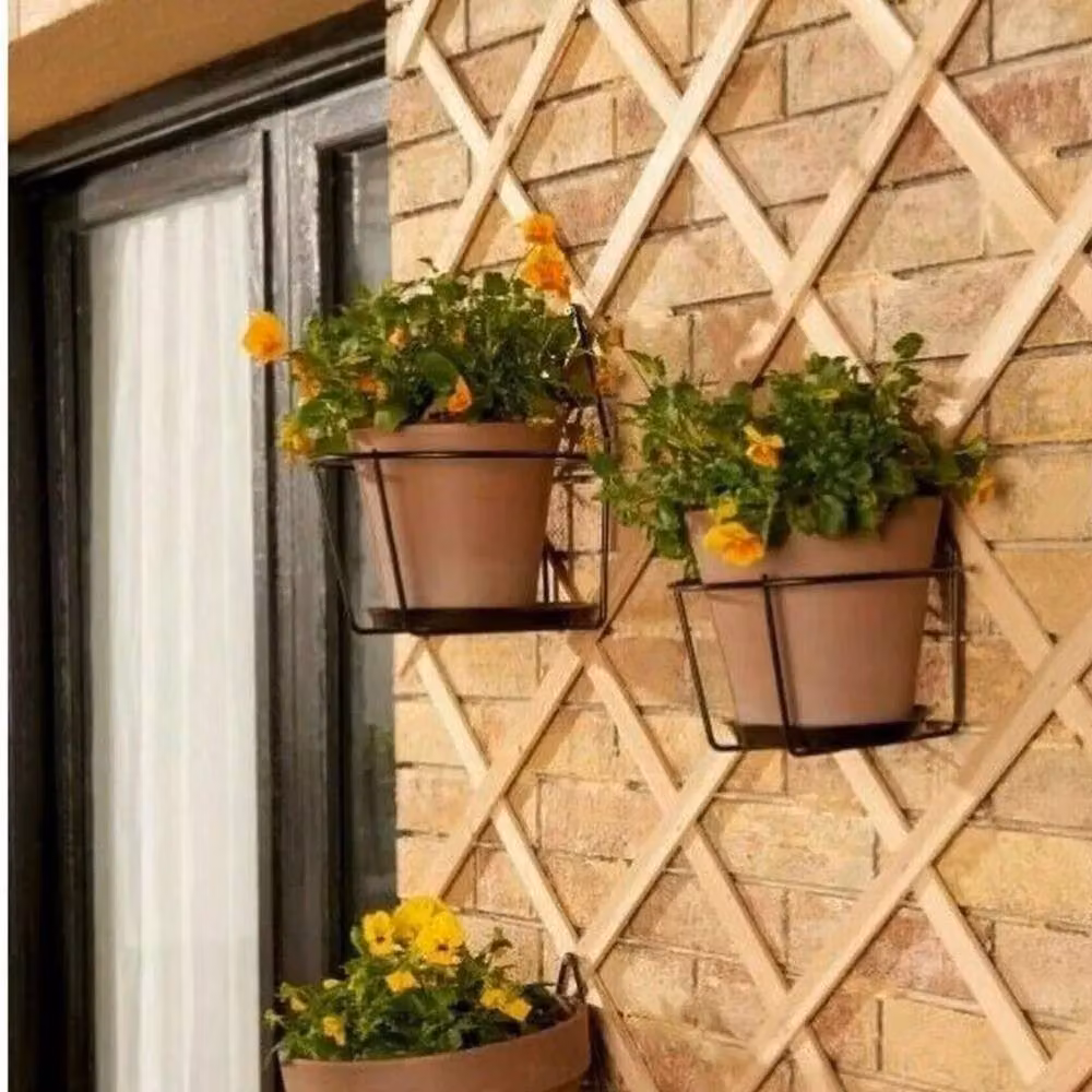 Marco Paul Expanding Wooden Garden Trellis in Brown – 3
