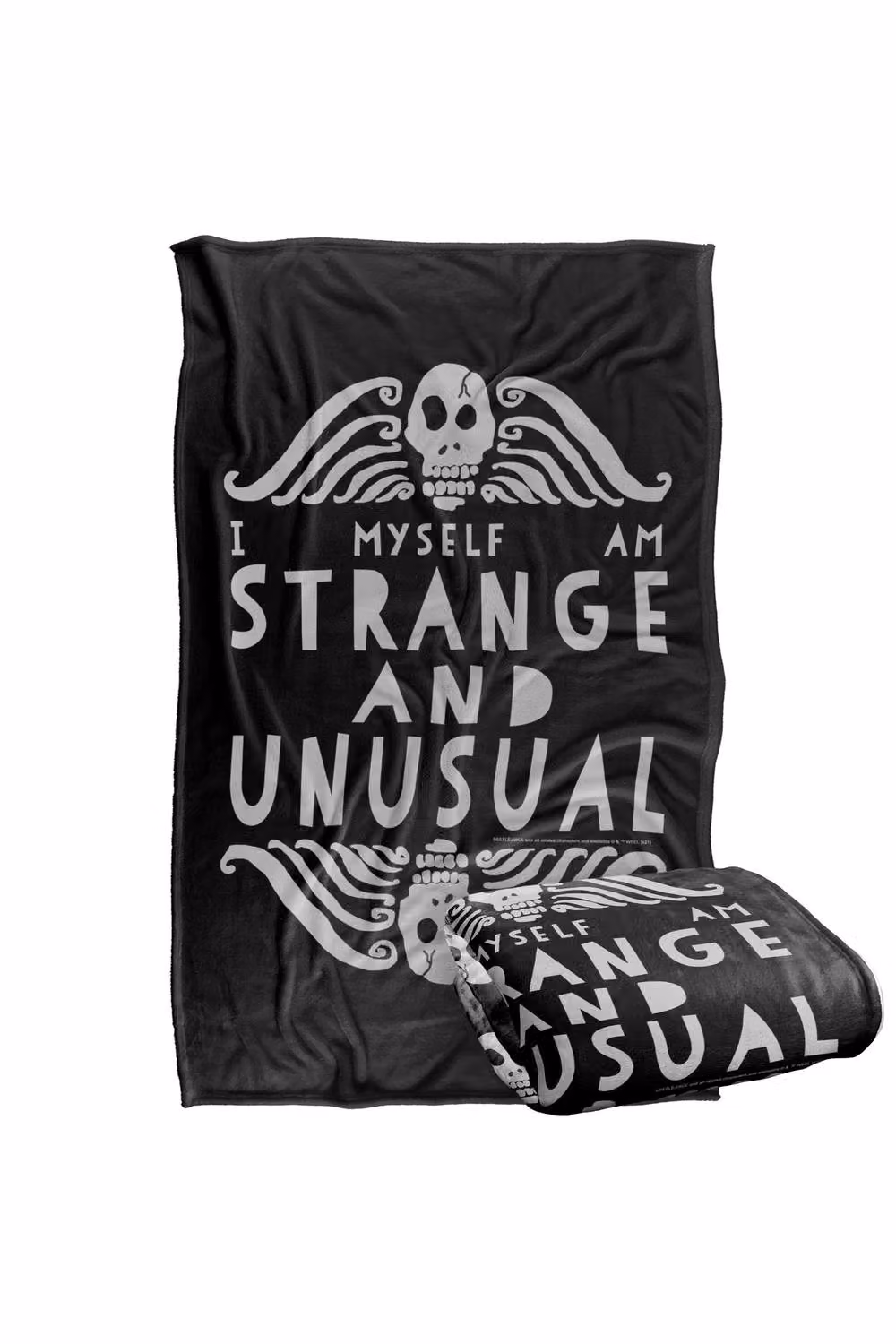 LOGOVISION Beetlejuice Strange and Unusual Super Soft Fleece Throw Blanket, Multicolour, W: 152 cm x L: 127 cm – 7