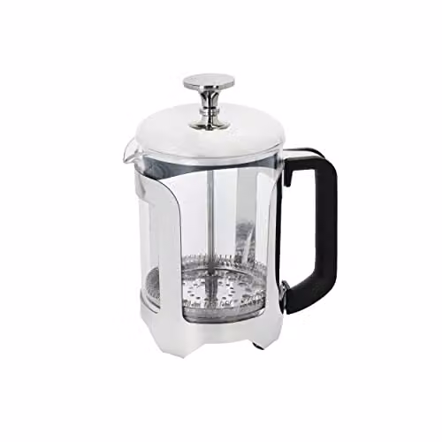 La Cafetiere Roma Stainless Steel French Press Coffee Maker, 0.59 l, Silver – 1