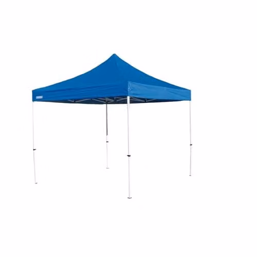 Draper 76942 Folding Gazebo, Blue, W: 300 cm x D: 300 cm