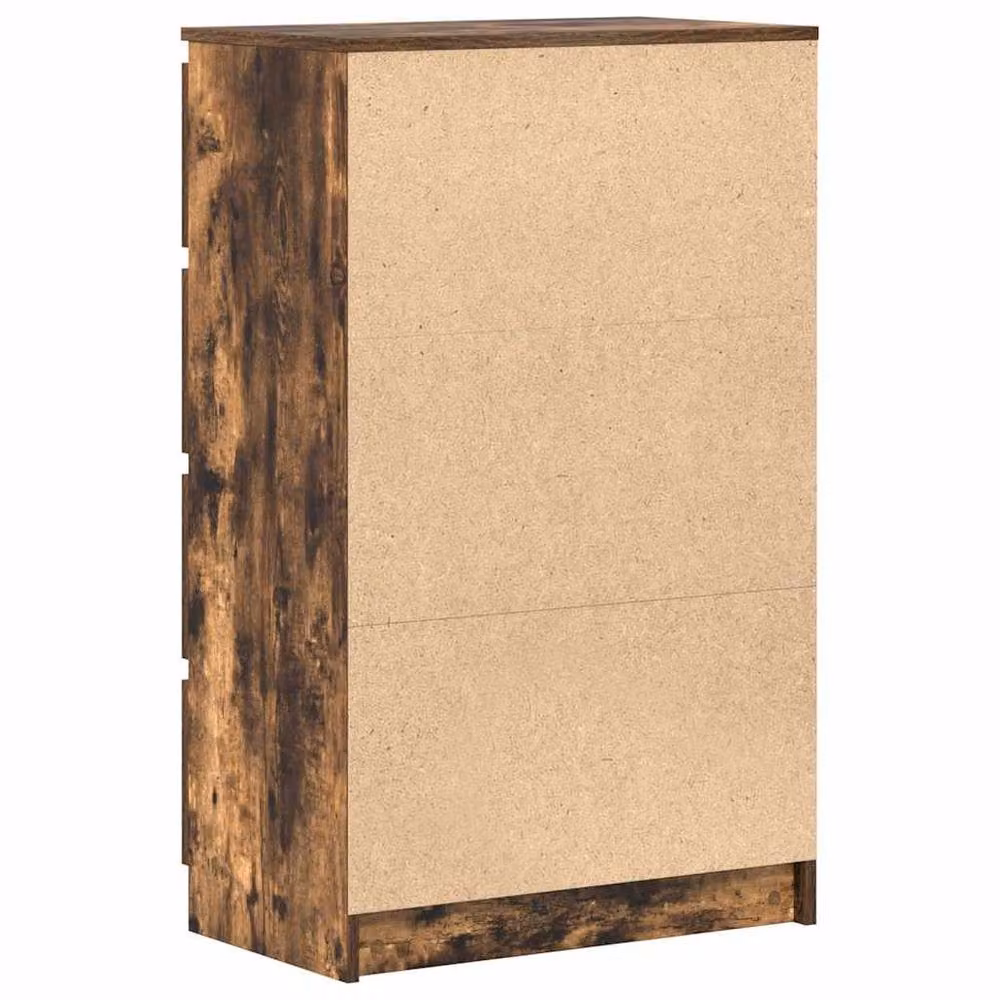Berkfield Home Smoked Oak Sideboard in Brown, W/D/H: 60 x 35 x 98.5 cm – 3