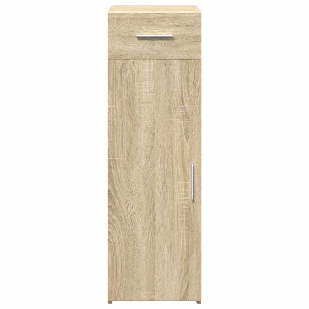 Berkfield Home Sonoma Oak Sideboard in Light Brown, W/D/H: 30 x 42.5 x 93 cm – 3