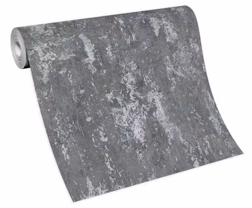 Erismann Casual Chic 1027310/10273-11 Abstract Non-Woven Wallpaper in Grey and Silver – 2