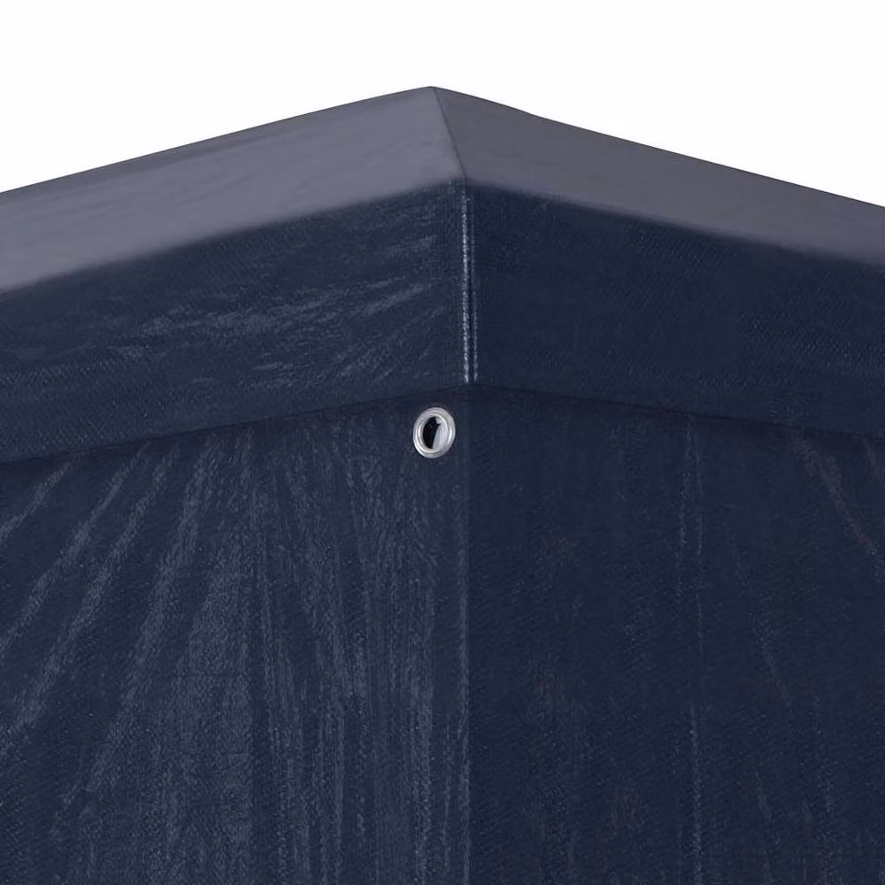 Berkfield Home Party Tent in Blue, W: 9 m, D: 3 m, H: 2.55 m – 6