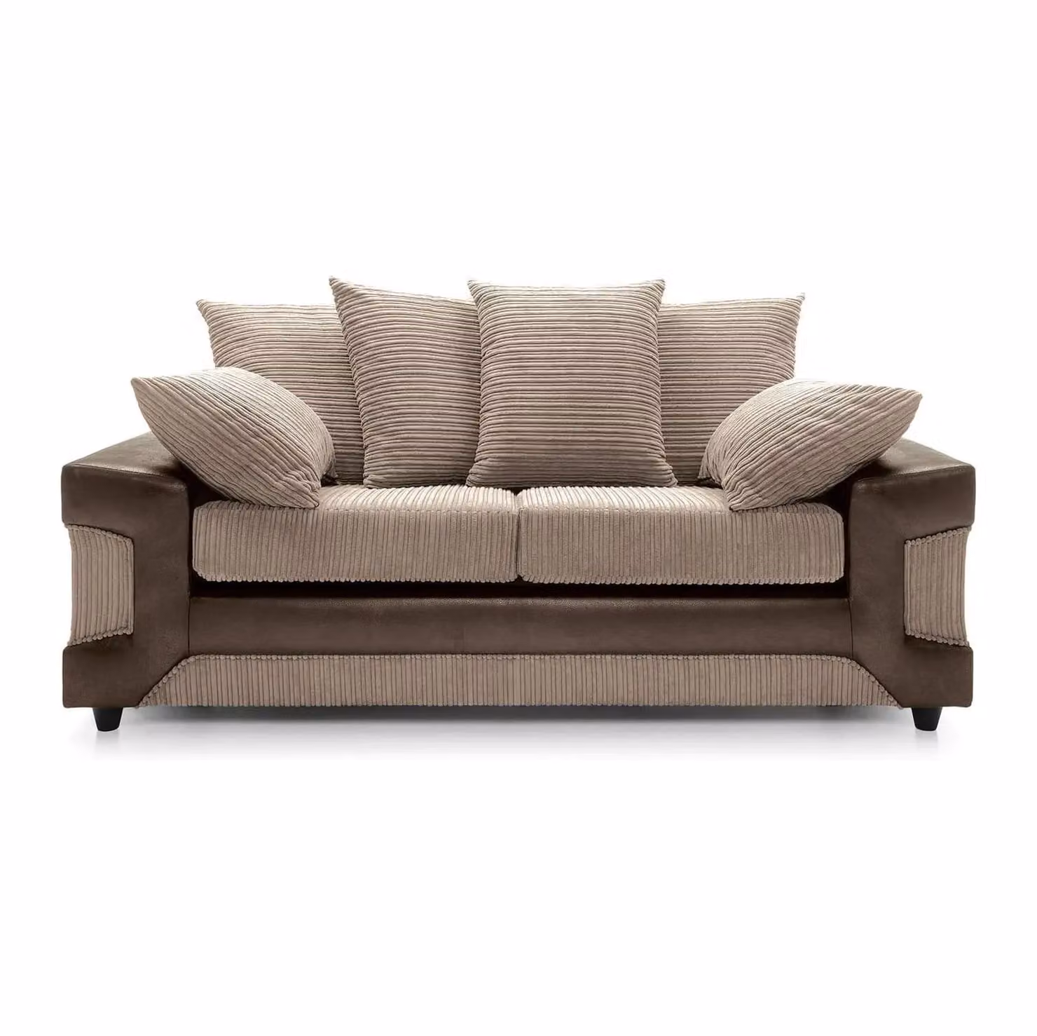 Snugg Furniture UK Limited Kensington 3+2 Seater Fabric Sofa Set with Scatter Cushions