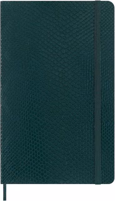 Moleskine Vegea Boa Soft Cover Faux Leather Notebook in Green
