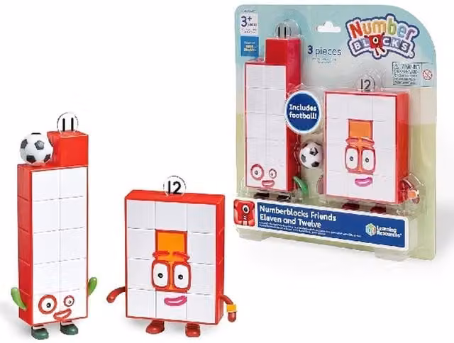 Learning Resources Numberblocks Figure Pack, Multicolour, Height: 24 cm
