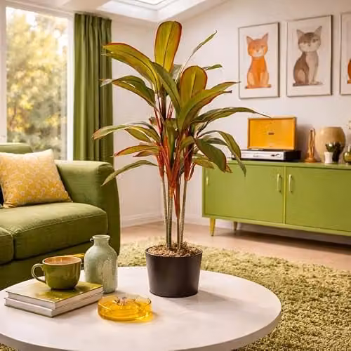 Leaf 100cm Artificial Potted Dracaena Tropical Green Plant – 2