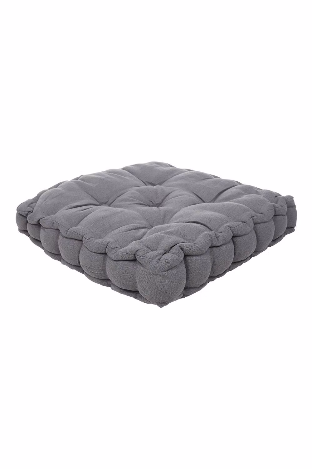 Living and Home Garden Armchair Cushion Pad with Handle, Cotton-Linen, Dark Grey – 3