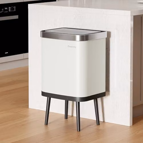 MCC Direct Smart Sensor Motion Activated Kitchen Waste Bin, White, 35L – 2