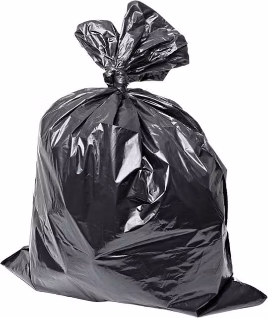 Everyday Essentials Heavy Duty Bin Bags, Black, Pack of 200 – 1