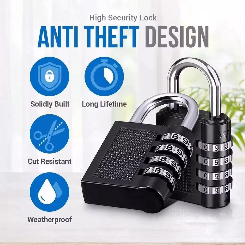 SPETLEK Black Combination Padlock – 2