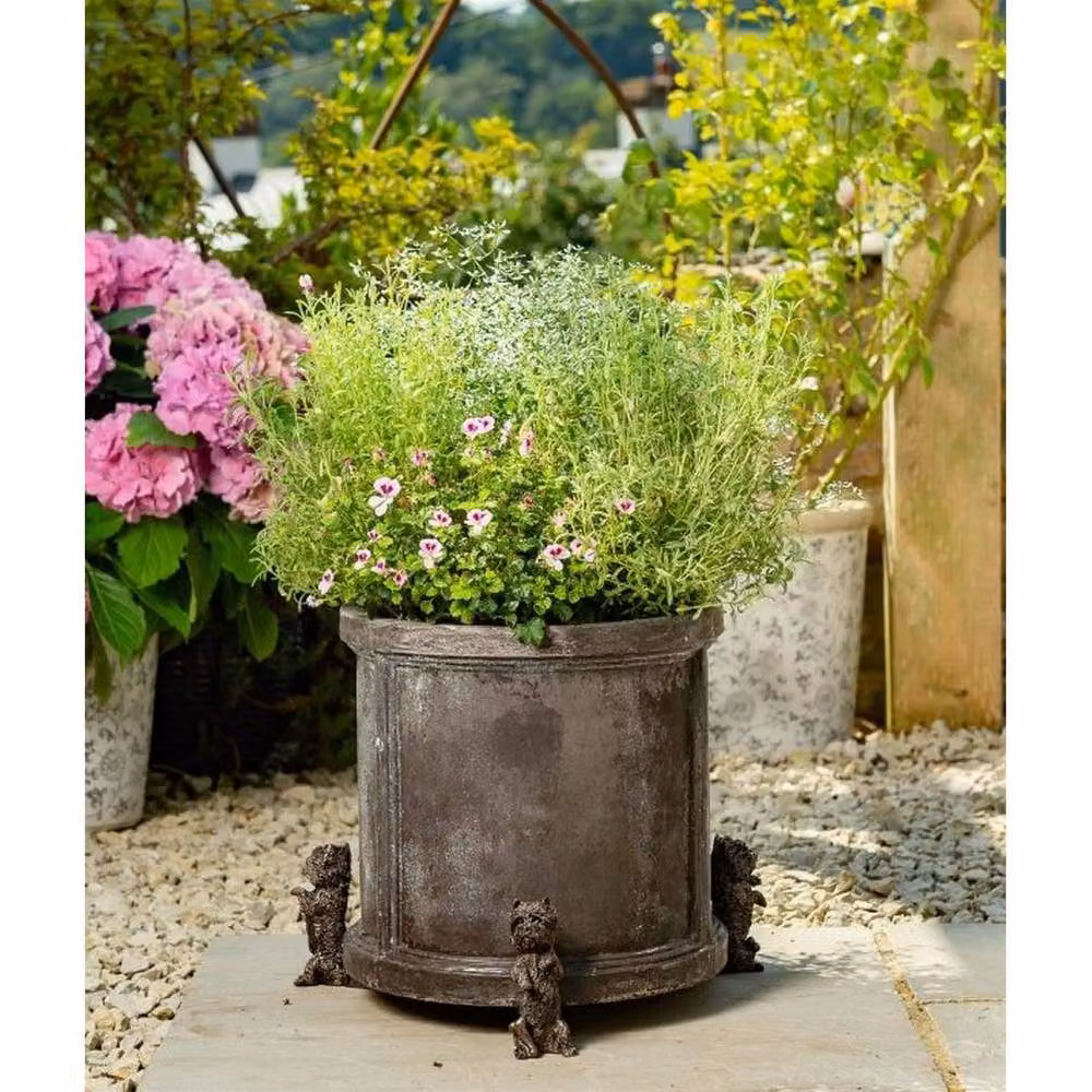 Jardinopia West Highland Terrier Plant Pot Feet, Set of 3, Black – 3