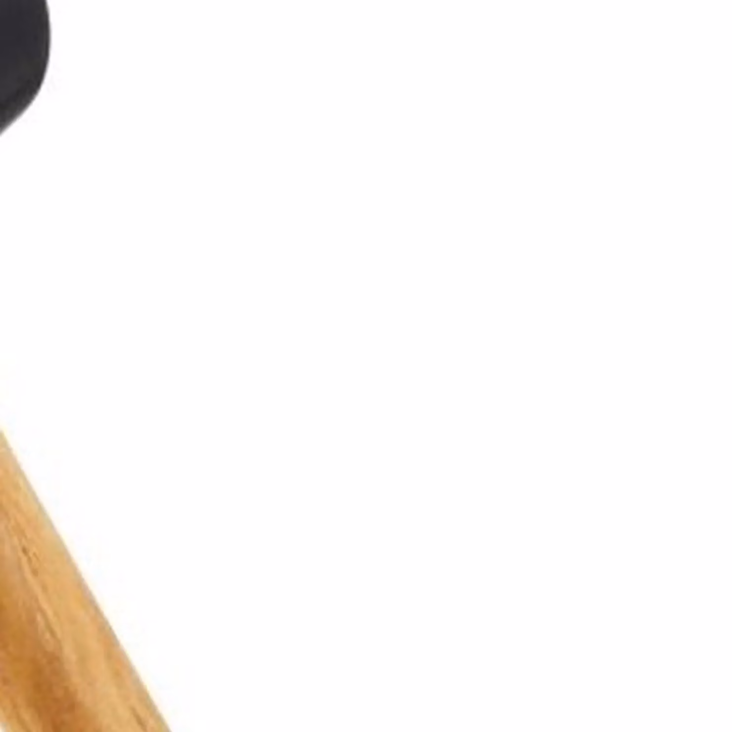 SupaTool Soft Rubber Mallet with Wood Handle in Black – 2