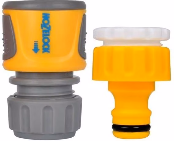 Hozelock Yellow Plastic Tap Connector – 1
