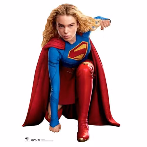 Star Cutouts SC4941 Supergirl Kara Zor-El Milly Alcock Find Your Place Cardboard Cutout, Multicolour, Height: 134 cm – 1