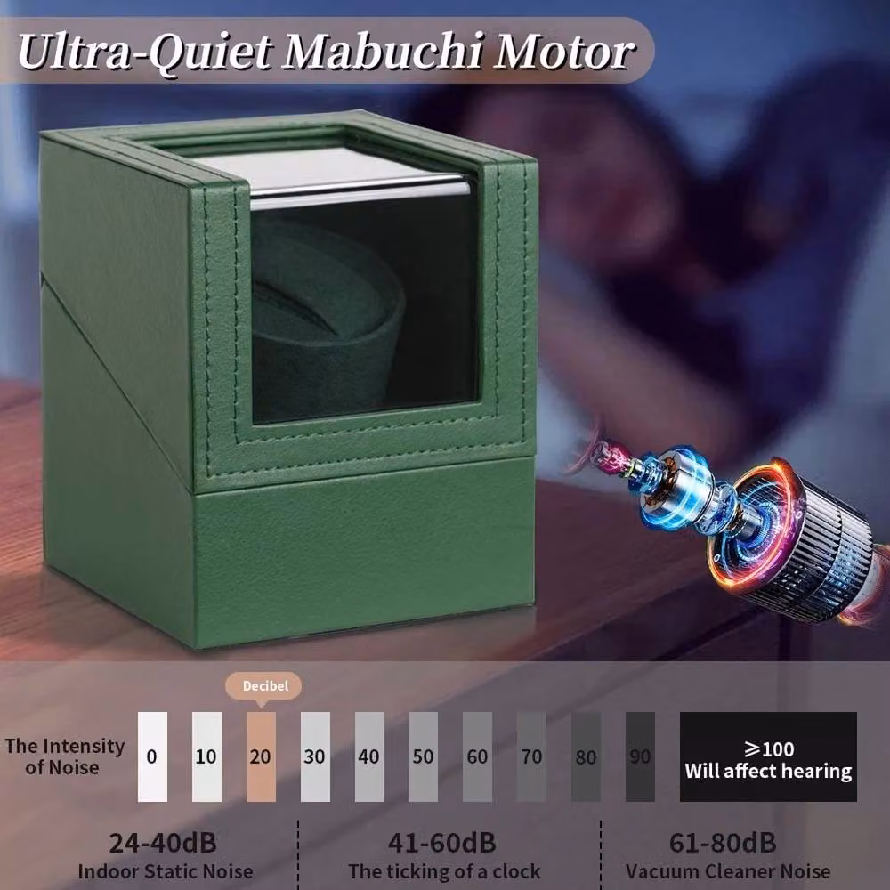 PAWNORA Green Quiet Display Case Rotating Box – 4