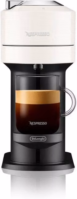 Nespresso Vertuo Next Capsule Recognition Pod Coffee Machine - White – 1