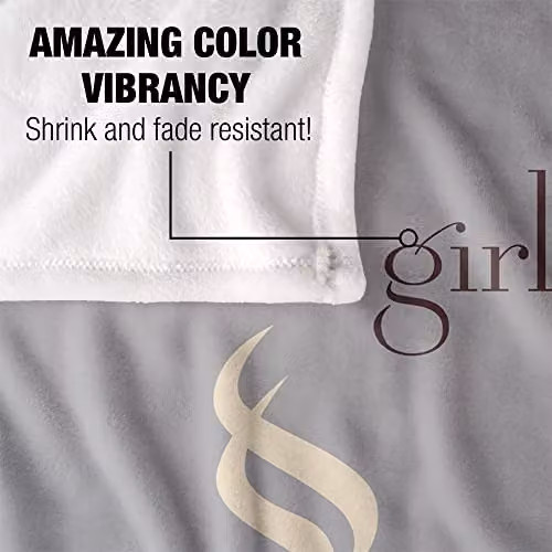 Warner Bros. Gilmore Girls Coffee Cup Logo Super Soft Fleece Throw Blanket, Grey/Multicolour, W: 91 cm, D: 147 cm – 4
