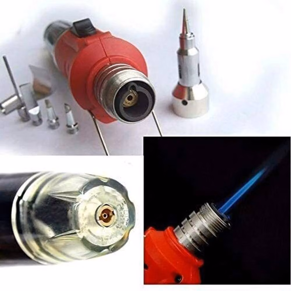 Kelvenix Cordless Auto Ignition Butane Gas Soldering Iron Kit in Black – 3