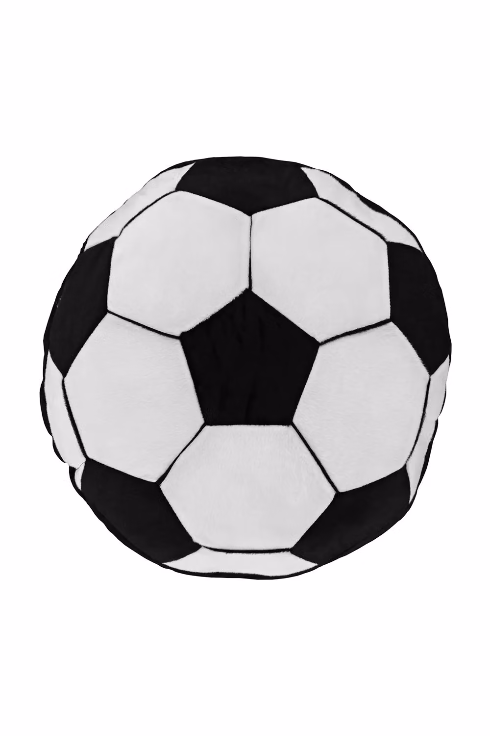 Catherine Lansfield It's a Goal Black Square Filled Cushion W/D/H: 40 x 40 x 40 cm – 3