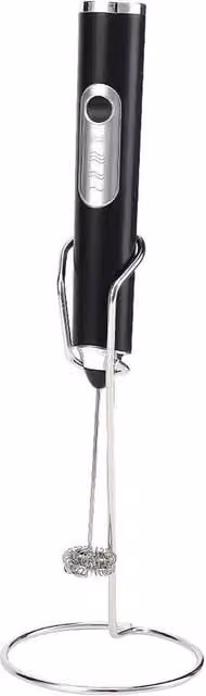 SPETLEK Rechargeable Electric Milkshake and Hot Drink Whisk in Black