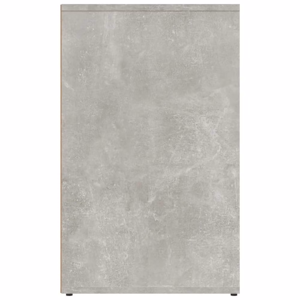 Berkfield Home Elegant Dressing Cabinet in Concrete Grey, W/D/H: 80 x 40 x 65 cm – 4