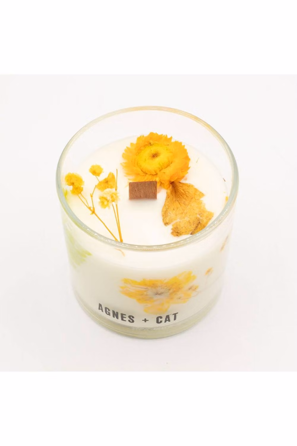 KDMD Agnes & Cat Rydal Oudh Soy Wax Candle, 350g, White – 2