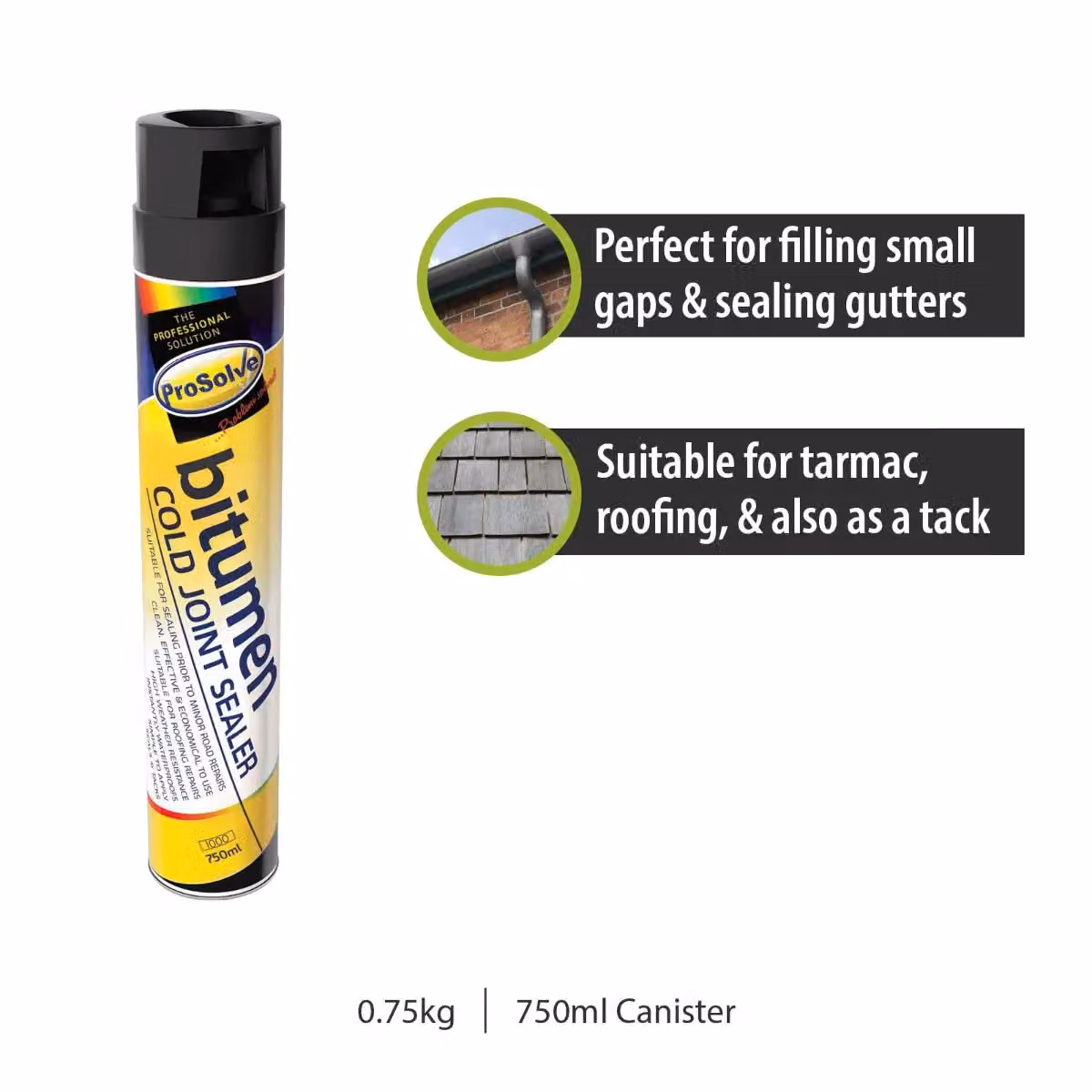 Pegdev 6 x 750ml Bitumen Cold Joint Sealer Spray Adhesive Tack Coat Moisture Sealant in Yellow – 2