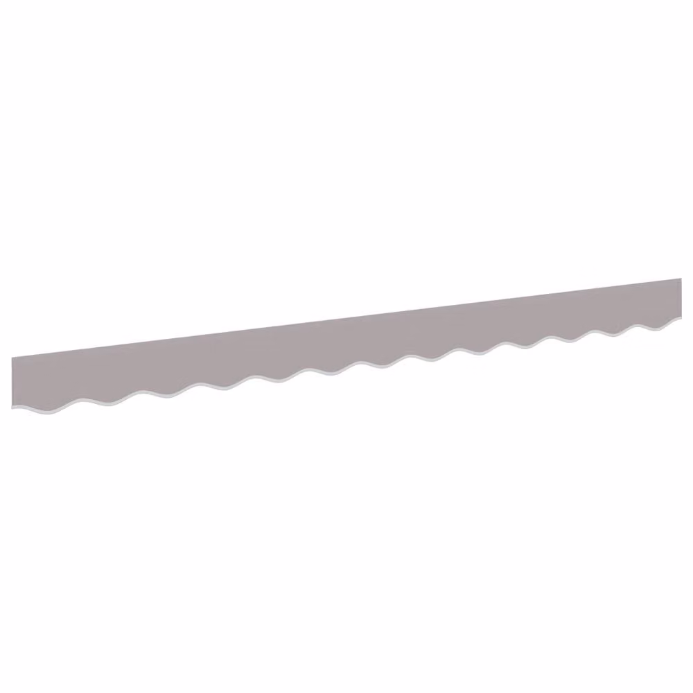 Berkfield Home Awning Valance in Light Grey, W: 230 cm, H: 20 cm – 2