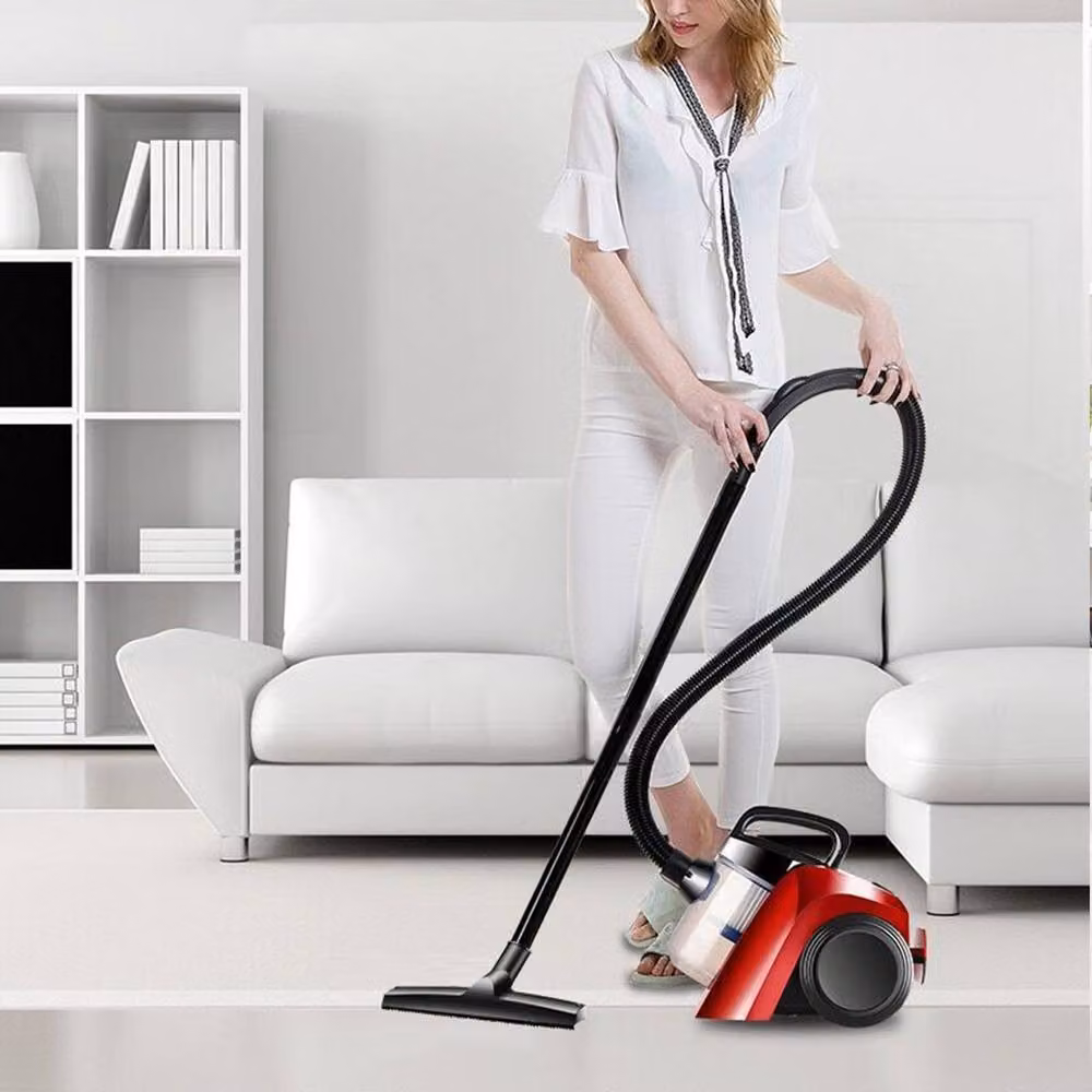 Ventryn Bagless HEPA Cylinder Vacuum Cleaner, Red – 4
