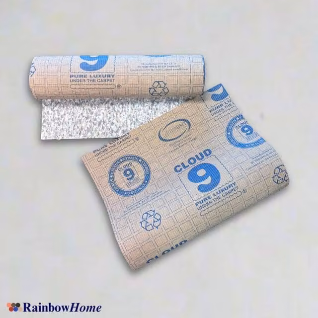 RainbowHome Cloud 9 Cirrus Stair Runner Underlay in White, W: 67 cm x L: 550 cm