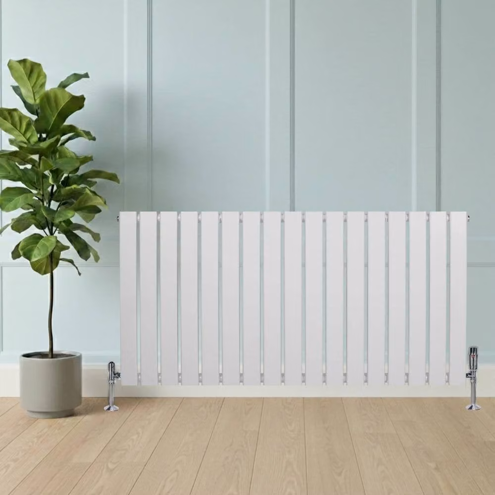 Monstershop Flat Single Column Radiator in White, H x W: 119 x 60 cm – 2