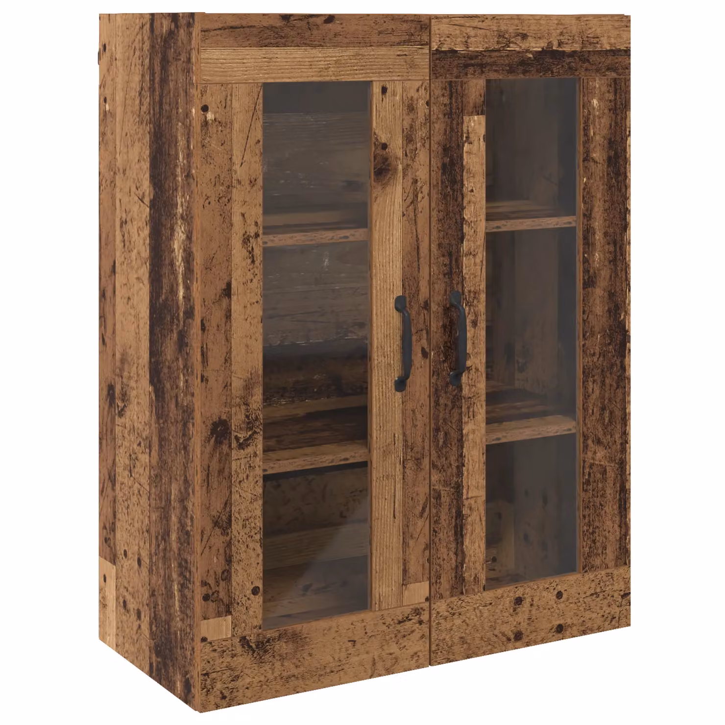 Berkfield Home Modern Hanging Wall Cabinet in Brown, W/D/H: 69.5 x 34 x 90 cm – 2