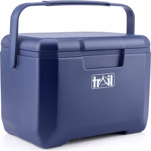 Trail 5L Blue Cool Box with Ice Freezer Block