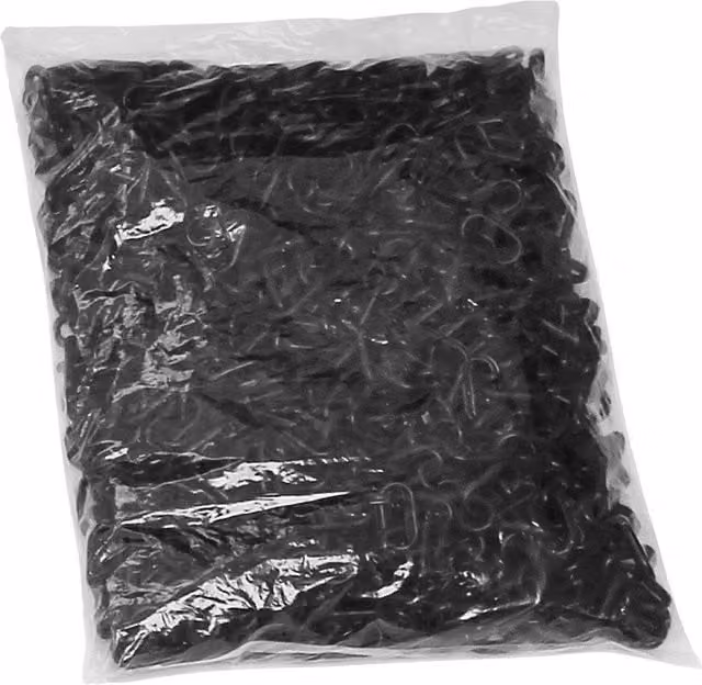 True Products Black Plastic Decorative Safety Barrier Garden Fence Chain, 1000cm