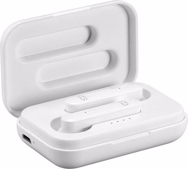 Nusound Zero-G True Wireless Bluetooth In-Ear Headphones, White