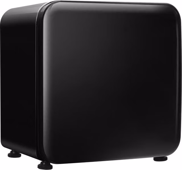 Costway Compact Countertop Refrigerator with Compressor and Reversible Door, Black