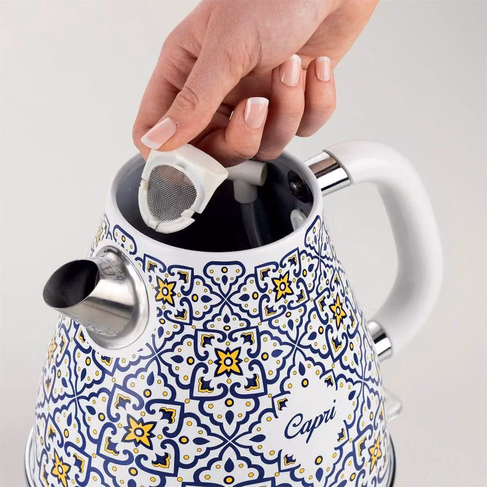 Ariete Capri Design Cordless Kettle, 1.7L, Multicolour – 2