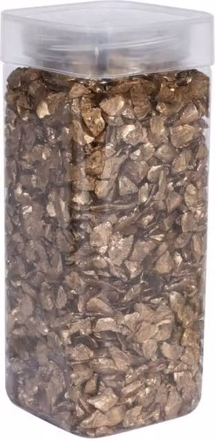 KDMD Pearlised Gold Glass Pebbles, 2 x 750g