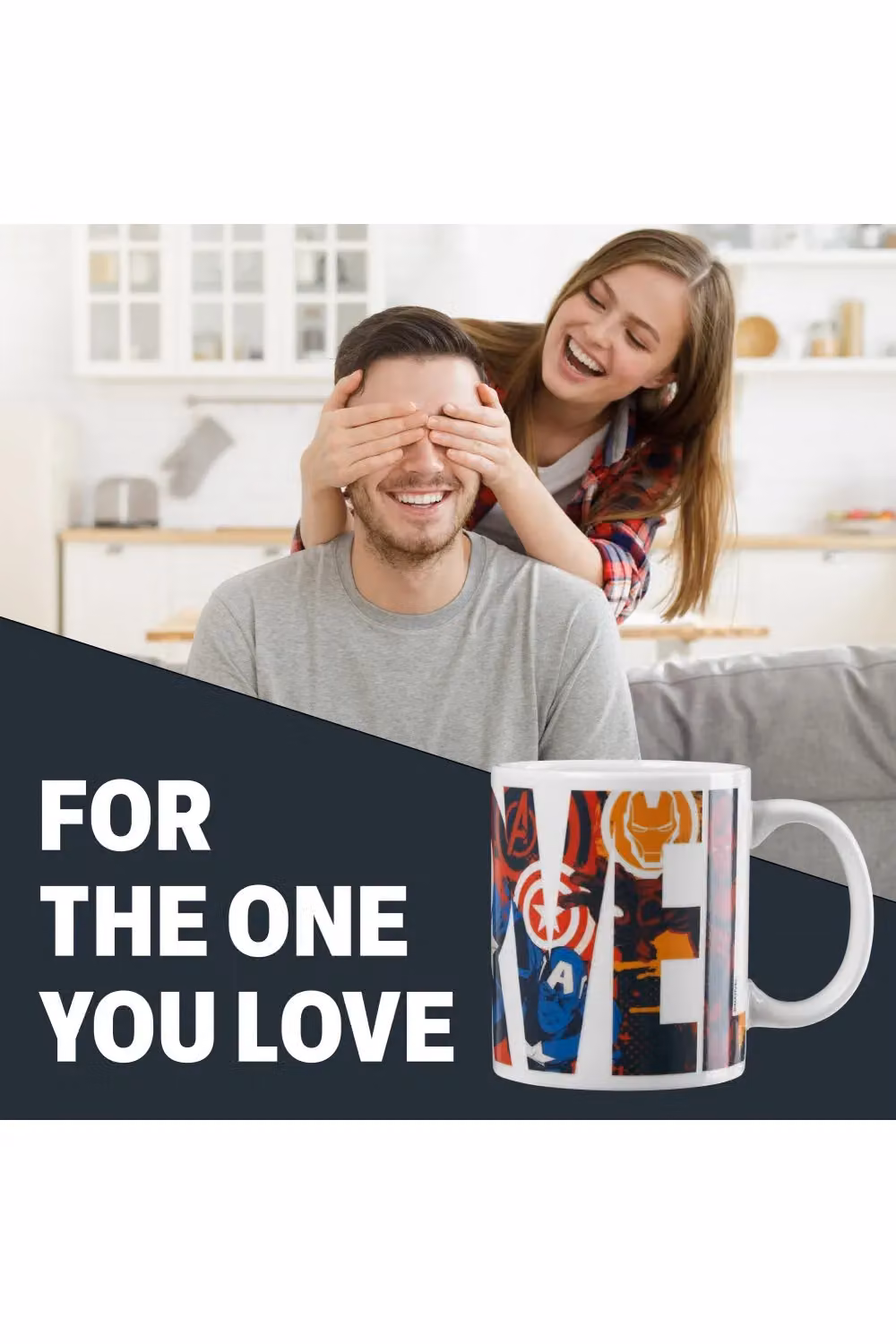 Marvel Heat Changing Ceramic Mug, Multicolour, 312ml – 9