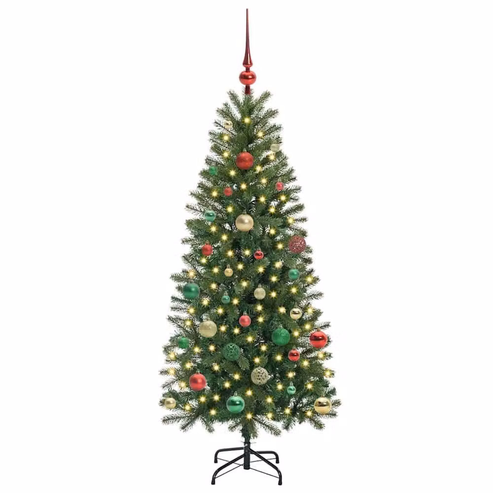 Berkfield Home Green Artificial Christmas Tree with 150 LEDs, Height: 150 cm – 3