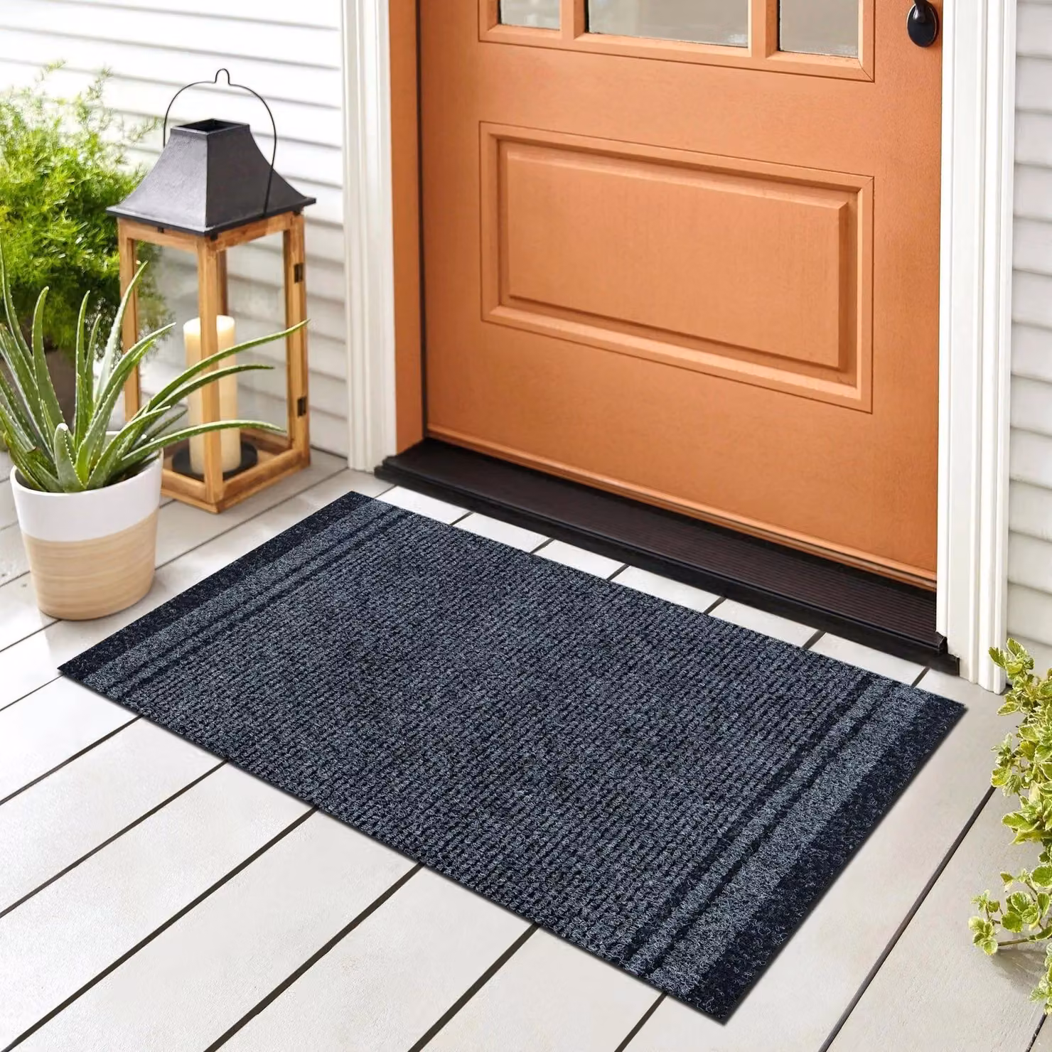 RugsX Malaga Grey Rectangular Doormat W: 66 cm, L: 260 cm – 2