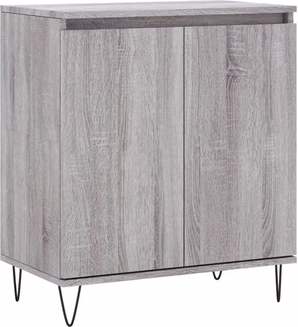 Berkfield Home Grey Sonoma Sideboard in Engineered Wood W/D/H: 60 x 35 x 70 cm – 1