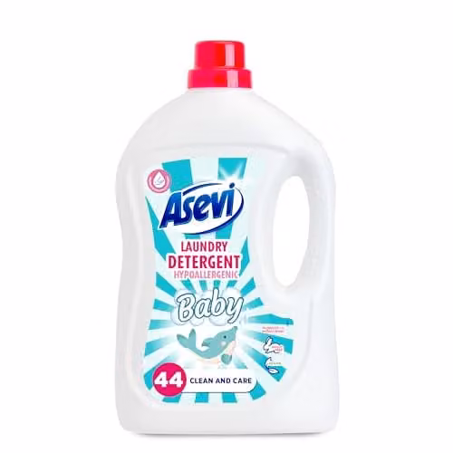 Asevi Baby Laundry Detergent Washing Liquid, 2376ml, 44 Washes – 1