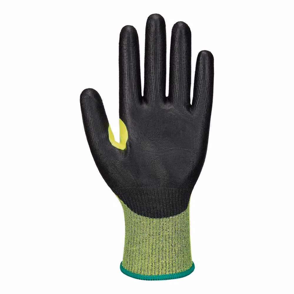 Portwest A660 Polyurethane Cut Resistant Gloves in Black, Size: XS – 2