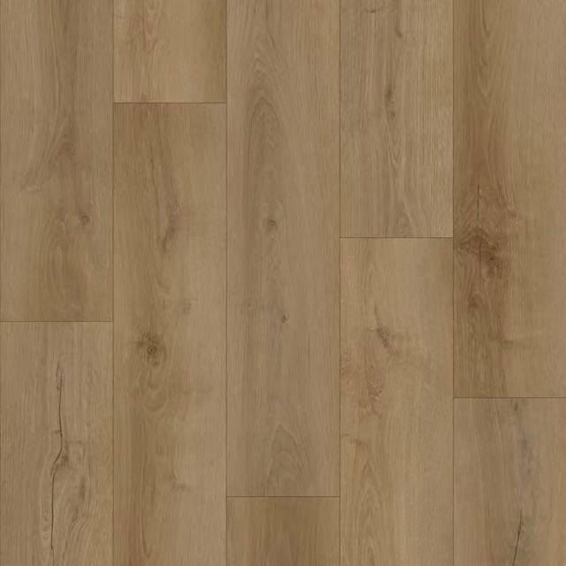 Vinyl Flooring UK Essential Wood Effect SPC Click LVT Plank Flooring in Tan (4.4mm)