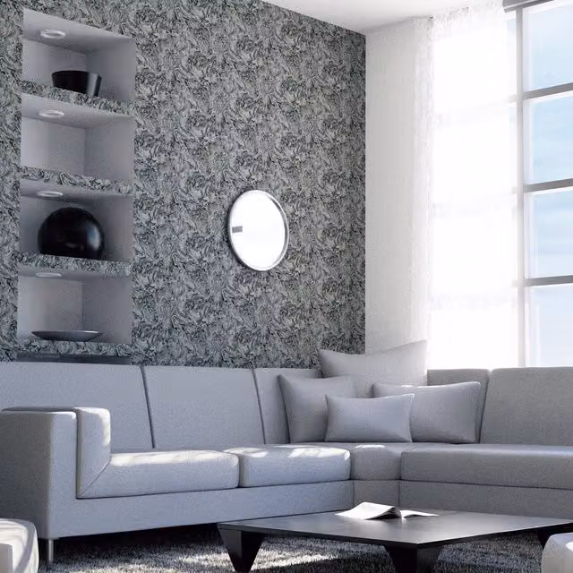 Arthouse Abstract Modern Grey Wallpaper Roll – 1