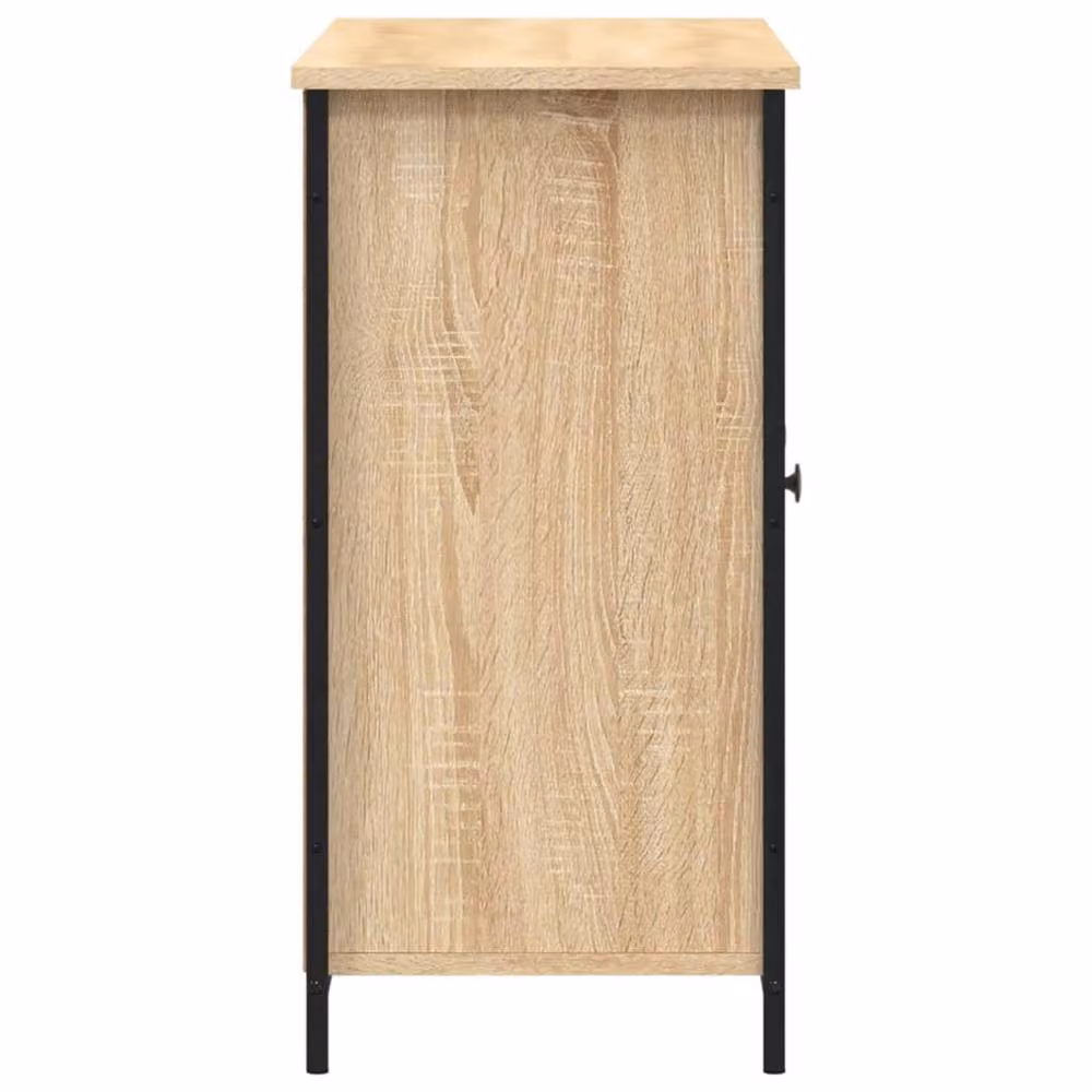 Berkfield Home Sonoma Oak Sideboard in Light Brown, W/D/H: 100 x 35 x 70 cm – 3
