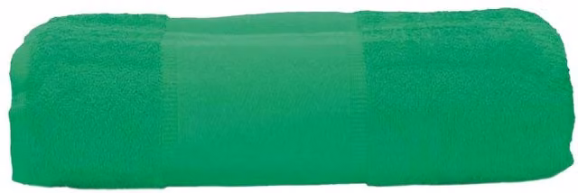 ARTG Personalised Embroidered Cotton Bath Towel in Green, W: 140 cm x H: 70 cm x D: 450 cm – 1